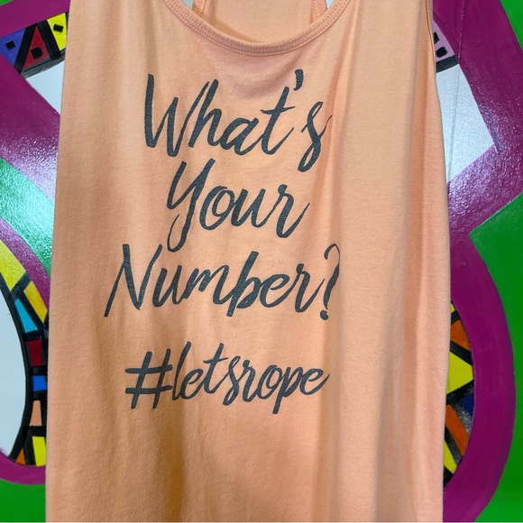 Ideal T Next Level Racerback Tank Top. Team Roping. Size XXL. Good used cond! - Picture 2 of 6